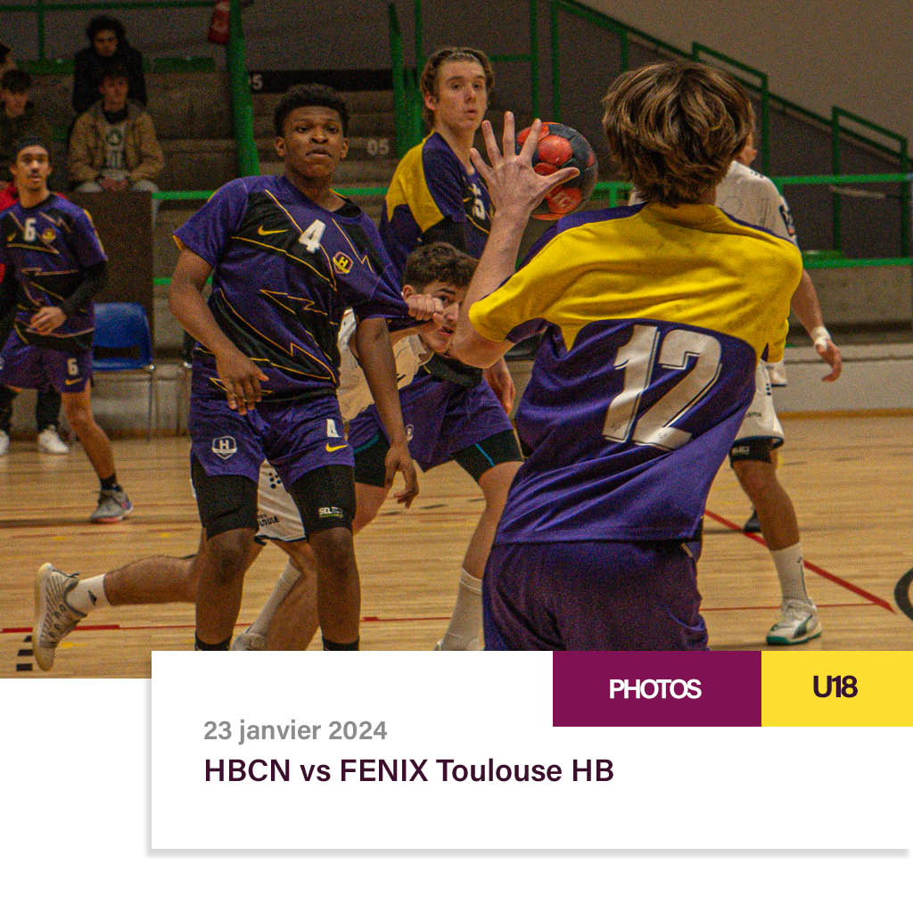 U18 : HBCN vs FENIX Toulouse